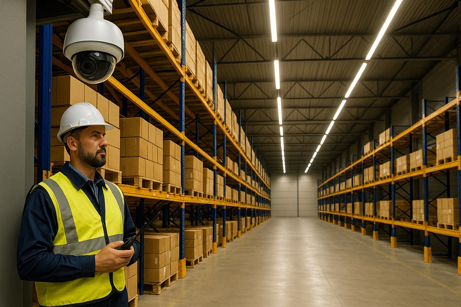 Fulfillment depo raflarında güvenlik ve operasyon kontrolü